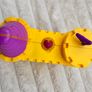 Polly Pocket World Surf 'N' Sandventure Compact 2 Micro Dolls Used Please see photos Image 4