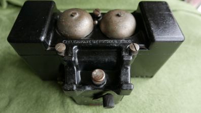 WW2 Military Magneto Field Telephone Set F Mk II T.M.C British army Telephone