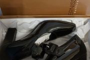 Soffice Sogno Vernice Nera Women's dressy shiny real Italian leather formal court shoes size 5.5 UK SALE