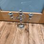 Silver Plated Three Arm Candelabra Candle Holder Vintage Antique Collectable Retro Image 2