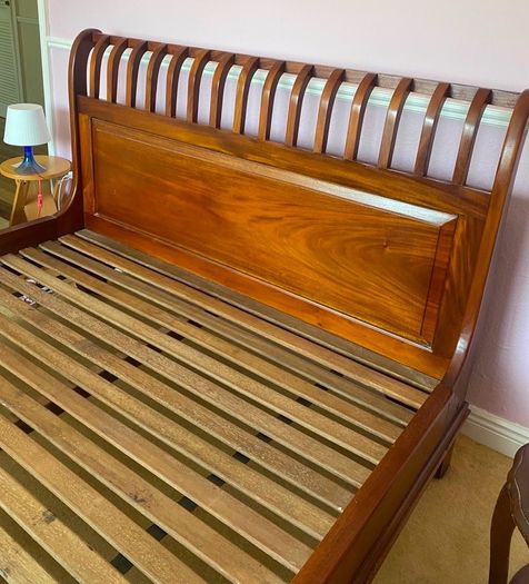 Solid wood King Bedframe