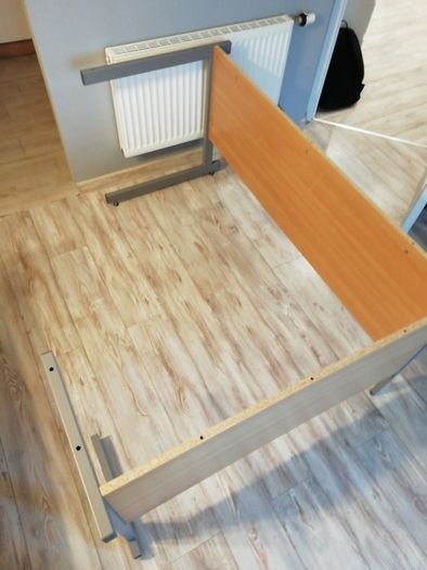 Corner desk frame