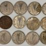 Ireland 1951-1968 Shilling Date Run x2 Two Coins for Each Image 2
