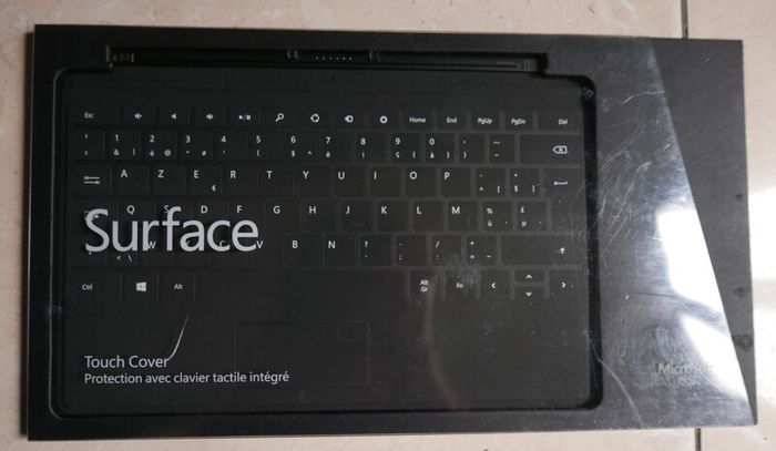 Microsoft Surface Touch Cover with Backlighting Black