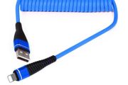 New 1m Retractable Cable for iPhone iPad Fast Quick Charge 3.0 USB Lead #934