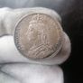 1891 Silver Crown Coin Image 5