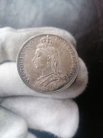 1891 Silver Crown Coin