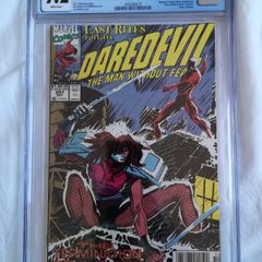 Daredevil Issue 297 CGC 9.2 certified graded comic framed marvel