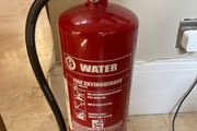 As New - 1 x Water Fire Extinguisher - Can Deliver