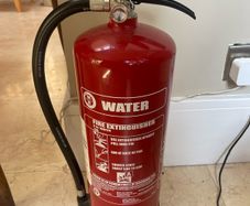 As New - 1 x Water Fire Extinguisher - Can Deliver