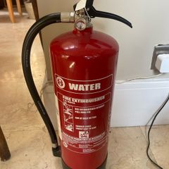 As New - 1 x Water Fire Extinguisher - Can Deliver