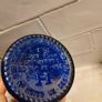 Vintage bottleVintage Harvey's Bristol Cream Cobalt Blue Glass Bottle Image 2