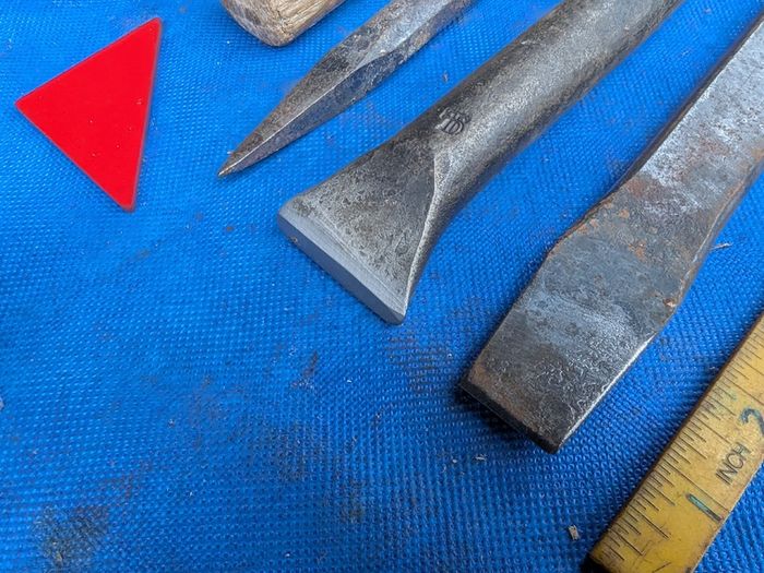 Four Stone Masons Tools