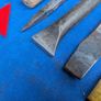 Four Stone Masons Tools Image 2