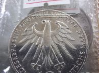 main image for ad Germany 10 Deutsche Mark 100th Anniversary - Death of Carl Zeiss 1988
