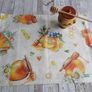Set of 6 Placemats Double-sided. Resin coated cotton. Handmade Image 3