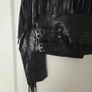 New Miss Selfridge Leather Biker Jacket Image 5