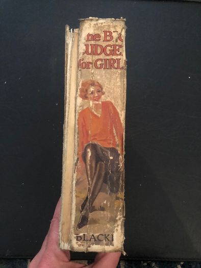 Antique Book The Big Budget For Girls