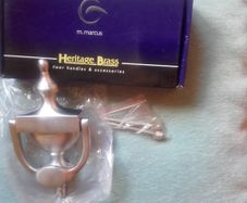 Hall door Knocker - Satin Chrome