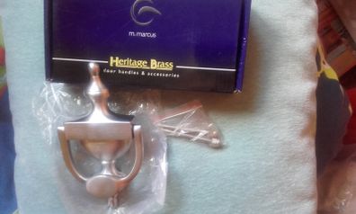 Hall door Knocker - Satin Chrome