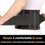 PLUS Back Support Belt Back Brace with Ergonomic Lumbar Pad - Lower Back Pain Relief for Men and Women - Medical Grade Orthopaedic Waist Compression Image 3
