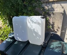 Clear Plastic Water Container Drum 25L