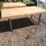 Solid work table 59 inch by 42 and 2nd table 79 inch by 42 Image 5