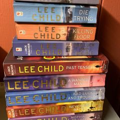 Lee Child Books Five Euro Each