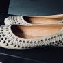 Primadonna Leather Studded Embellished Flat Ballerina Shoes Uk6 New Image 2