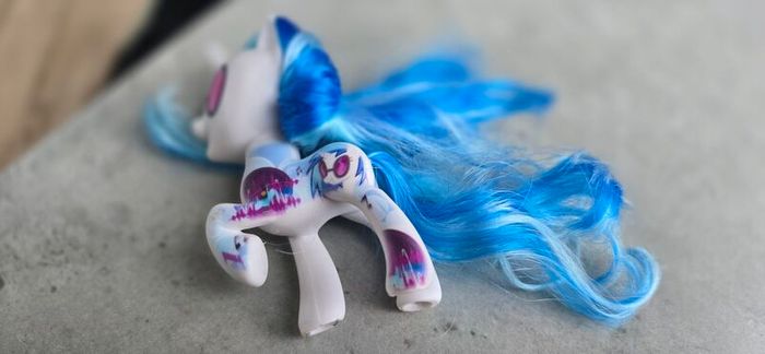 DJ Pony Pon Brushable 3inch Movie MLP G4 My Little Pony 2017