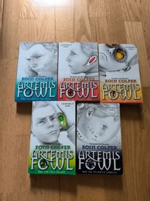 Artemis Fowl 5 books each for 3 euro all for 11