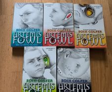 Artemis Fowl 5 books each for 3 euro all for 11