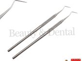 2x Dental Examination Probe 9 Dentist Hygienist Periodontal Pick Probes Diagnostic