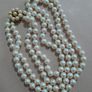 NECKLACE - Pearl - Vintage Double Strand Image 2
