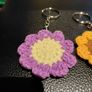 Crochet Flower Key Rings 5 Euro Each Image 3