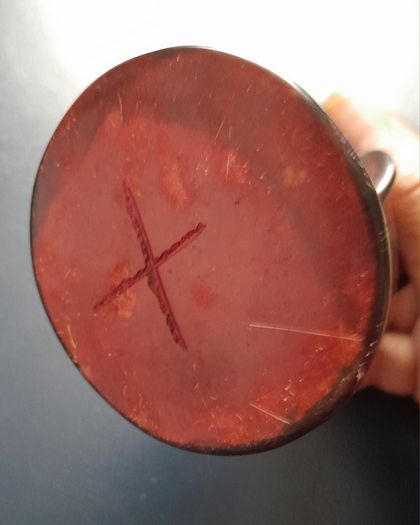 Soapstone Carved Candle Holder