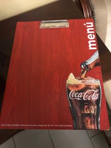 Coca Cola Menu Board