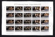 2007 Ireland RTE Performing Groups  Commemorative Stamp Sheetlet Plate 1B1B1B1B Fine Used with Dublin cancel of 19th June 2007 (First day of issue)