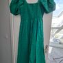 Green Dress, cotton, Friends like these, size 10 Image 4