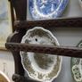 Antique Hand-carved Wooden Plate Rack Image 5