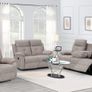 3+2 or 3+1+1 in Slate grey fabric Recliner Sofas sets Image 5