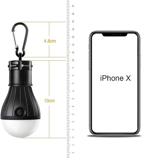 NEW SALE | Camping Lights, Tent Lights with Carabiner Clips - Waterproof Portable Battery Operated Emergency Tent LED Light Bulb Lamp Lantern for Outside Camping Outdoor Hiking Fishing (4 Pack)