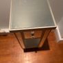bedside Mirrored table Image 4