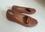 Stradivarius Brown Flat Shoe - Size 4