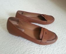 Stradivarius Brown Flat Shoe - Size 4