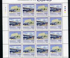 2004 Ireland Inauguration of Luas Team Commemorative Stamps Sheetlet Plate 1A1A1A1A Mint Never Hinged (MNH)