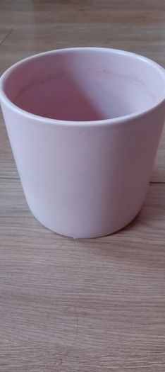pink flower pot