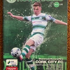 2019 Shamrock Rovers v Cork City FC - SSE Airtricity League Premier Division Programme