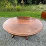 antique table oval mahogany Image 2