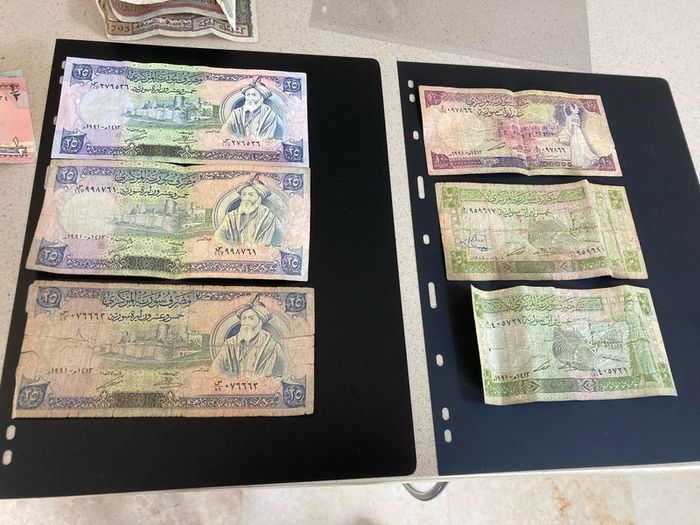Syria banknotes lot
